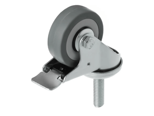 SCtgb 25 колесо аппаратное с болтом М10 и тормозом