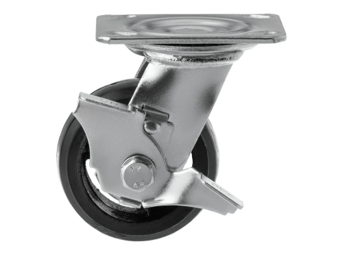 SCDB 42 колесо чугунное большегрузное с поворотной площадкой и тормозом