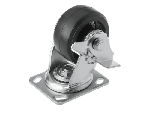 SCDB 42 колесо чугунное большегрузное с поворотной площадкой и тормозом