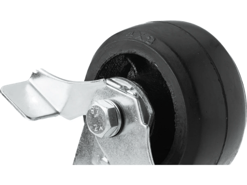 SCDB 42 колесо чугунное большегрузное с поворотной площадкой и тормозом