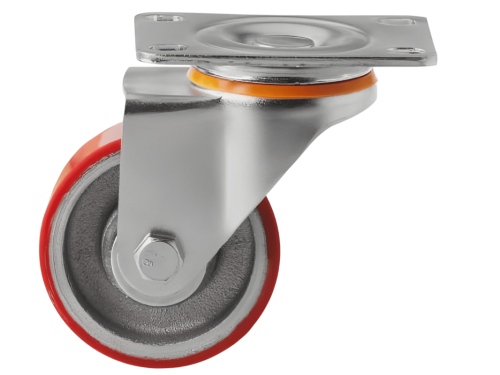 SCP 93 колесо полиуретановое большегрузное с поворотной площадкой