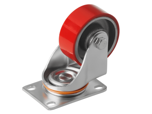 SCP 93 колесо полиуретановое большегрузное с поворотной площадкой