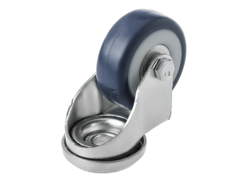 SChv 25 колесо мебельное под болт М10 и покрытием из поливинилхлорида