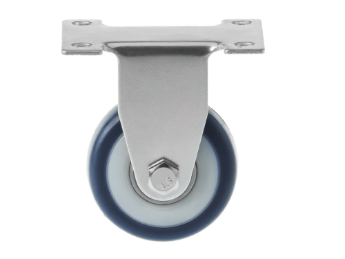 FCv 25 колесо мебельное с неповоротной площадкой и покрытием из поливинилхлорида