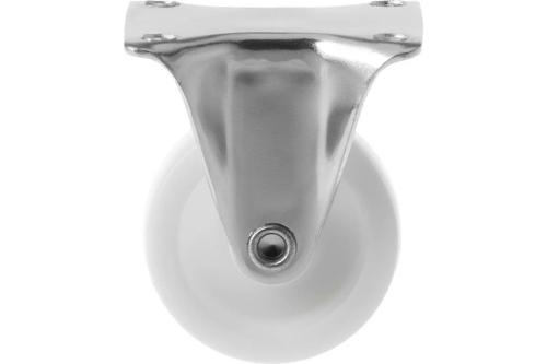 FCpp 15 колесо мебельное полипропиленовое с неповоротной площадкой
