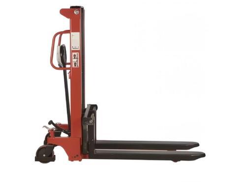 Штабелер гидравлический TOR CTY-EH с габаритной высотой 1580мм 1т 2м