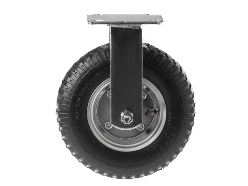 PRF 80 колесо пневматическое 2.50-4 с неповоротной площадкой и металлическим ободом