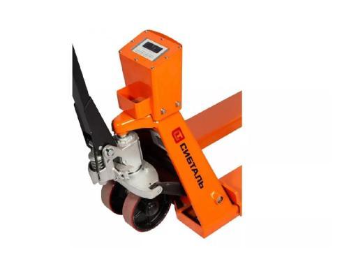 Тележка гидравлическая Сибталь AC-ES 2500 с весами 2.5т