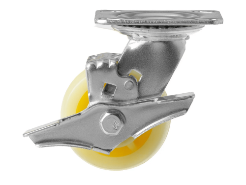 SCdbn 42 колесо нейлоновое большегрузное с поворотной площадкой и тормозом