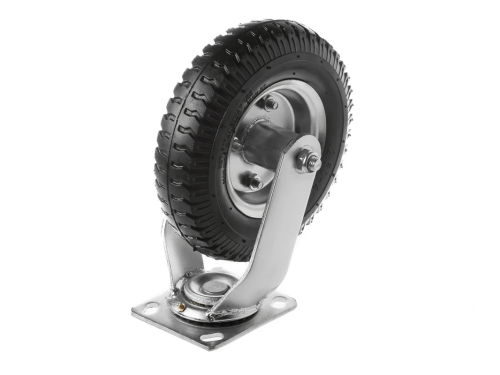 PRS 80 колесо пневматическое 2.50-4 с поворотной площадкой и металлическим ободом