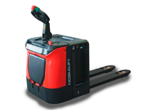 Тележка самоходная электрическая NOBLELIFT PT20N с откидной платформой 2т