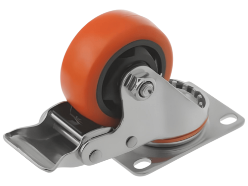 SCMB 93 колесо промышленное с поворотной площадкой и тормозом