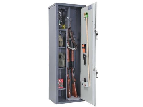 Оружейный сейф AIKO БЕРКУТ для трех стволов в максимальной высотой 1200 мм