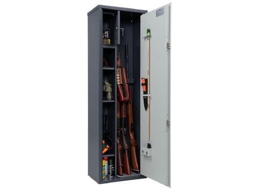 Оружейный сейф AIKO БЕРКУТ 144 для трех стволов с максимальной высотой 1370 мм
