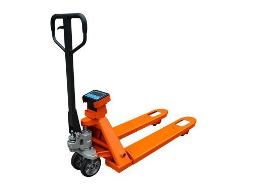 Тележка гидравлическая NOBLELIFT HPT20S 2000 с весами и встроенном АКБ 2т