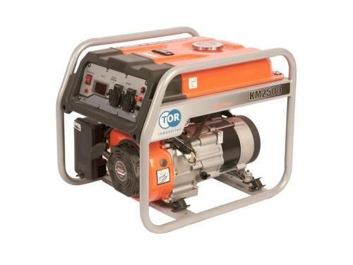 Генератор бензиновый TOR KM2500H 2 кВт 220В 16 л с ручным запуском