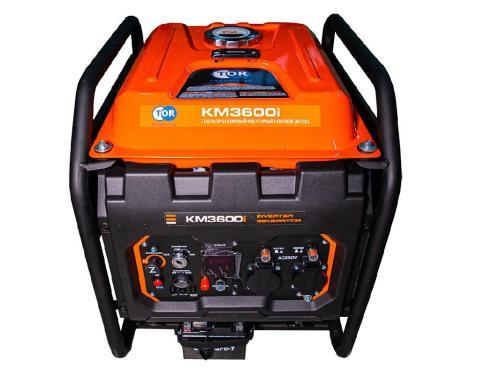 Генератор бензиновый инверторный TOR KM3600i 3.6 кВт 220В 16 л с кнопкой запуска