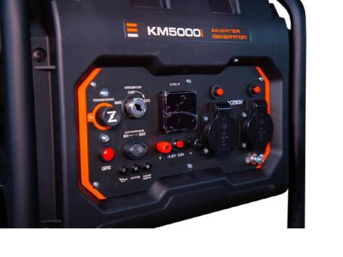 Генератор бензиновый инверторный TOR KM5000i 5 кВт 220В 25 л с кнопкой запуска