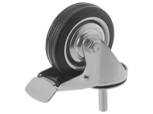 SCtb 93 колесо промышленное с болтом М10 и тормозом