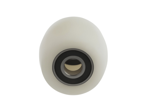 NR93+1 ролик нейлоновый для гидравлической тележки бочка