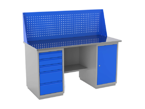 Верстак двухтумбовый ВС-1800/Т1/Т2 (№812)