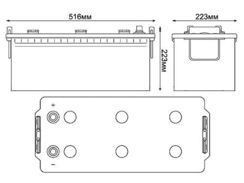 Аккумулятор Timberg T12160 (12V/160Ah)