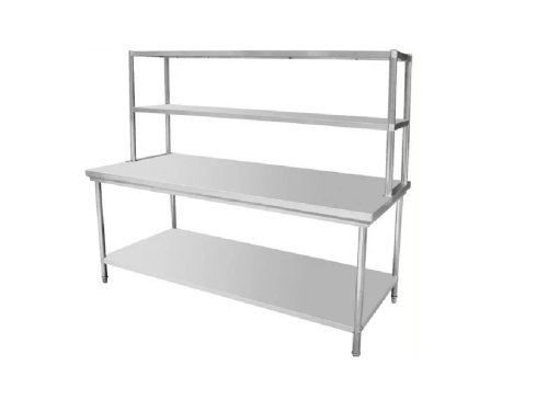 Полка-надстройка настольная ПННн NORMA INOX 2 уровня
