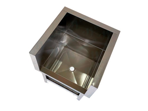 Ванна МОП с П-образной облицовкой ВМСн-Г NORMA Zn (ножка угловая)