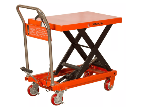 Стол подъёмный передвижной Сибталь СП300 с платформой 815х500 мм