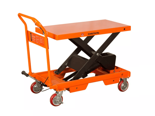 Стол подъёмный передвижной Сибталь СП1000 с платформой 1000х510 мм