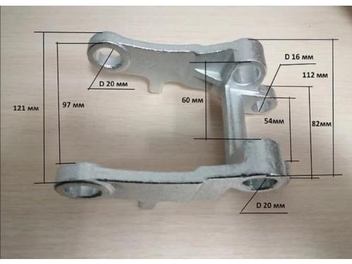 Рычаг силового блока (вилка задняя) для гидравлических тележек