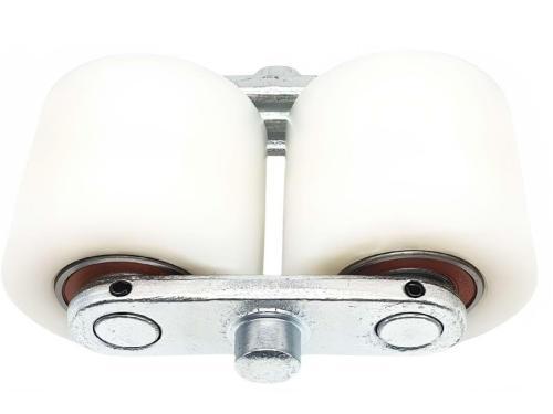 Комплект колес диаметром 200 мм с тандемом роликов 80х70 мм нейлон