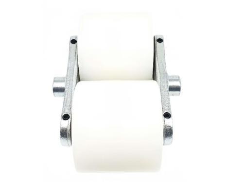 Комплект колес диаметром 200 мм с тандемом роликов 80х70 мм нейлон