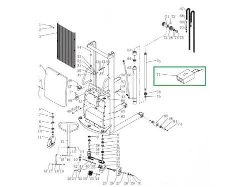 Зарядное устройство для штабелеров SPN 12B
