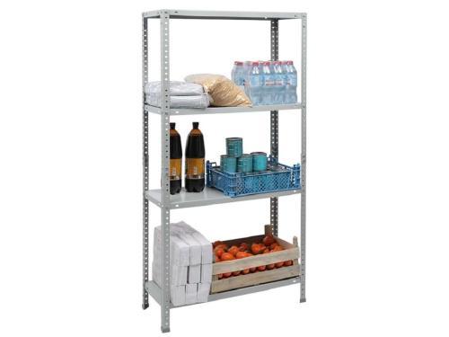 Стеллаж ES 150KD/75Х30/4 Оцинкованный