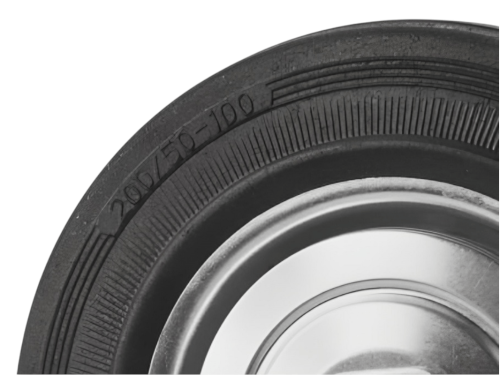 SCB 80 колесо промышленное с поворотной площадкой и тормозом