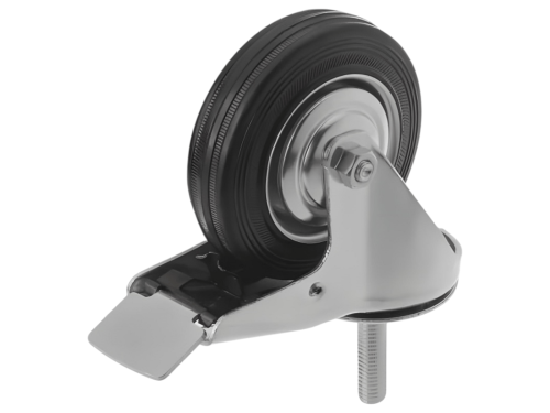 SCtb 42 колесо промышленное с болтом М12 и тормозом