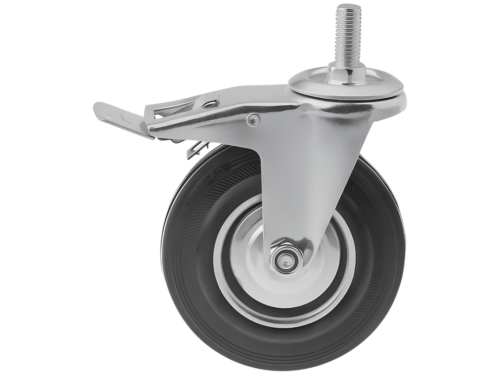 SCtb 55 колесо промышленное с болтом М12 и тормозом