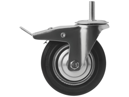 SCtb 63 колесо промышленное с болтом М16 и тормозом