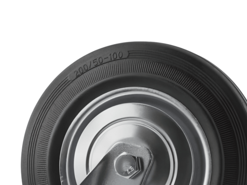 SCtb 80 колесо промышленное с болтом М16 и тормозом