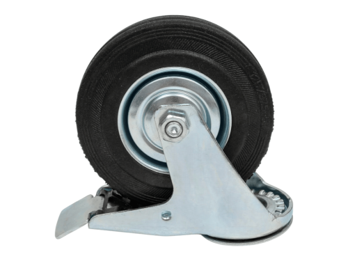 Колесо промышленное под болт М12 и тормозом SChb 55 (125 мм/100 кг)