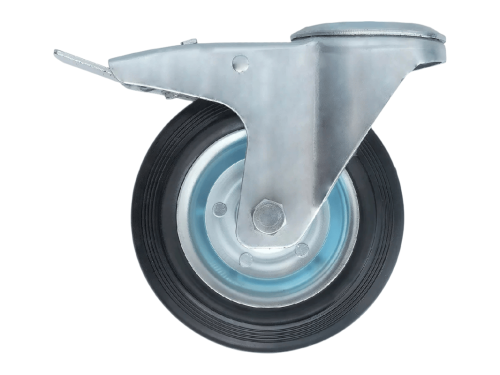 Колесо промышленное под болт М12 и тормозом SChb 63 (160 мм/145 кг)