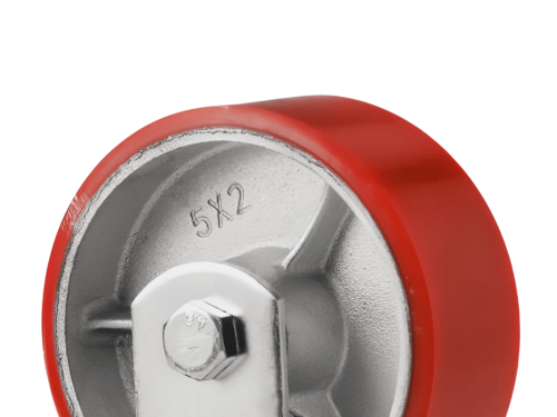 FCP 54 колесо полиуретановое большегрузное с неповоротной площадкой