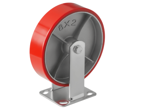 FCP 80 колесо полиуретановое большегрузное с неповоротной площадкой