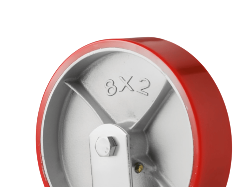 FCP 80 колесо полиуретановое большегрузное с неповоротной площадкой