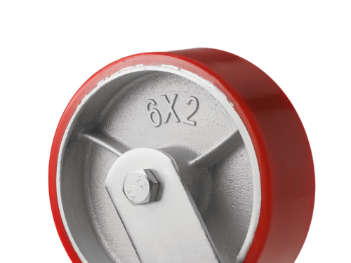 SCP 63 колесо полиуретановое большегрузное с поворотной площадкой