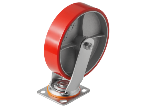 SCP 80 колесо полиуретановое большегрузное с поворотной площадкой