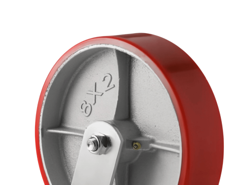 SCP 80 колесо полиуретановое большегрузное с поворотной площадкой