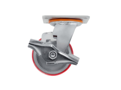 SCPB 42 колесо полиуретановое большегрузное с поворотной площадкой и тормозом