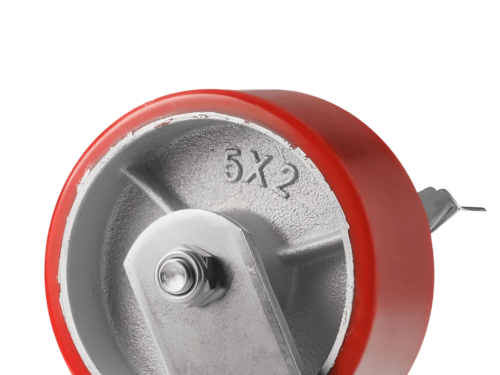 SCPB 55 колесо полиуретановое большегрузное с поворотной площадкой и тормозом